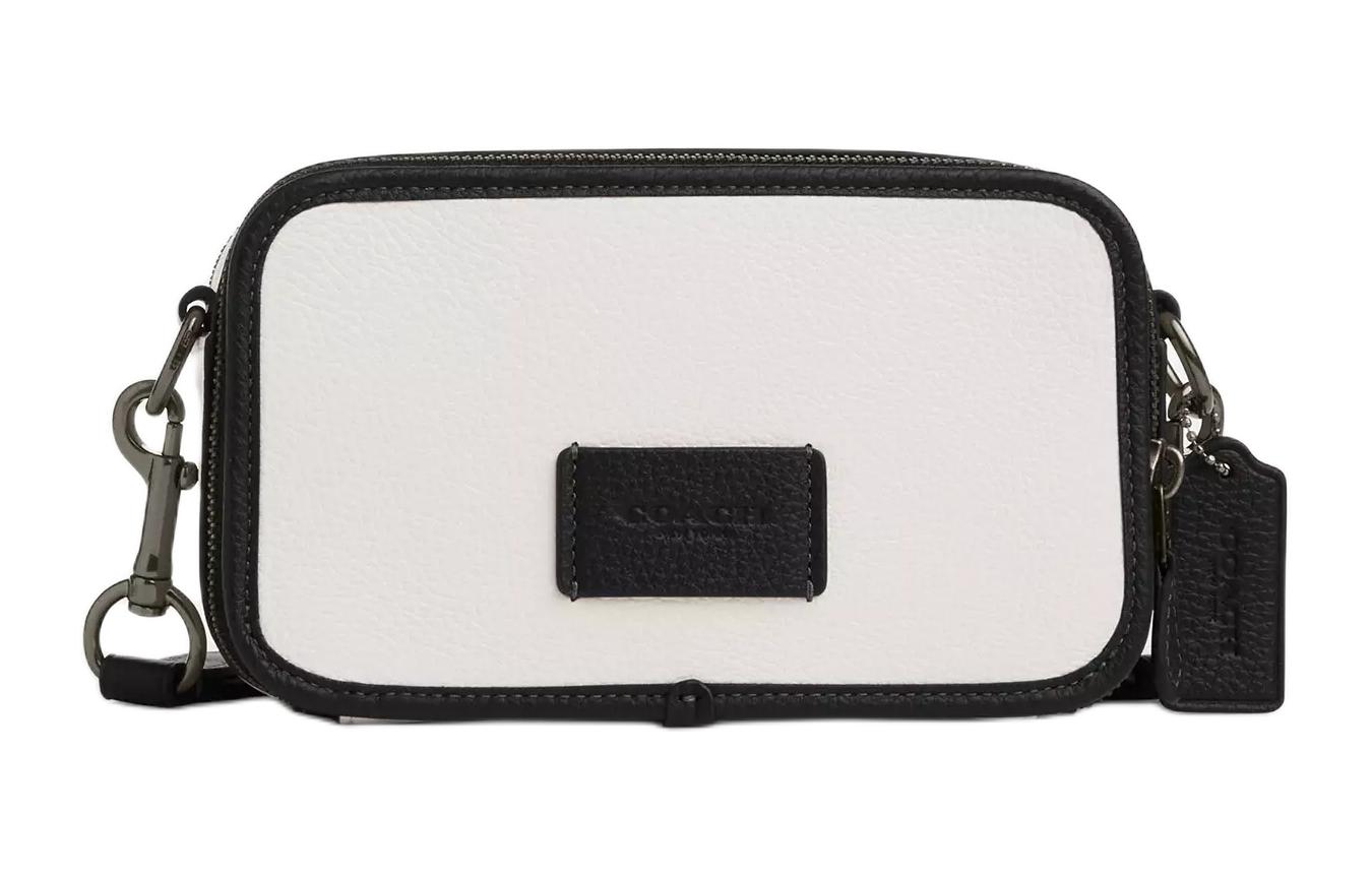 COACH Кожаная наплечная сумка Wyatt, маленькая кроссбоди унисекс black & white
COACH Кожаная наплечная сумка Wyatt, маленькая кроссбоди унисекс black & white