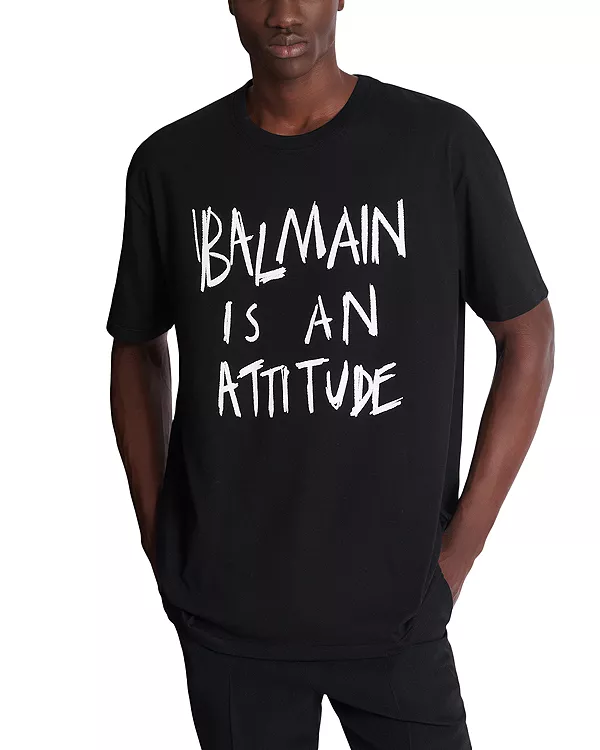 Футболка с логотипом Balmain, черный
Футболка с логотипом Balmain, черный