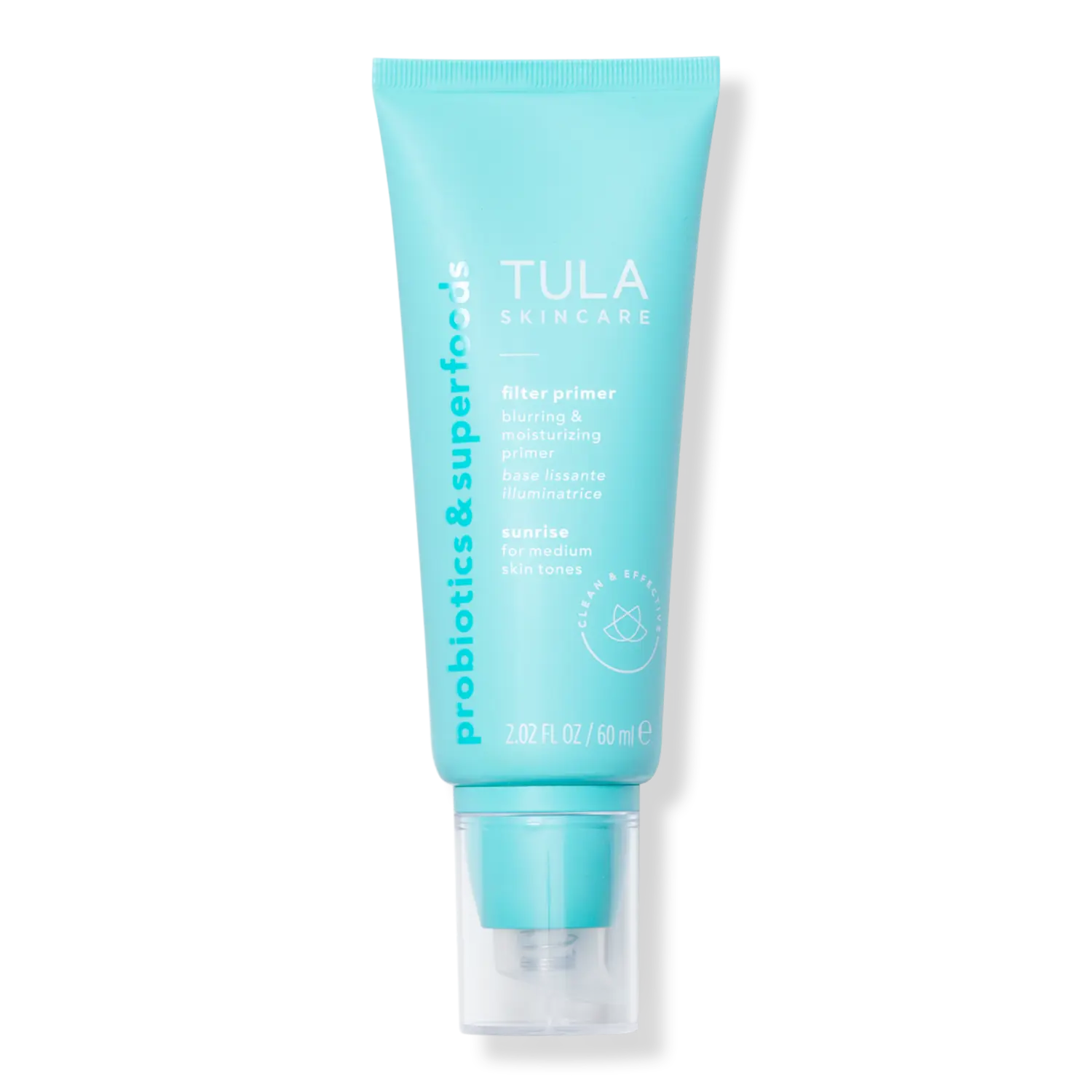 Увеличенный фильтрующий и увлажняющий праймер-основа. TULA, Sunrise (medium skin tones)
Увеличенный фильтрующий и увлажняющий праймер-основа. TULA, Sunrise (medium skin tones)