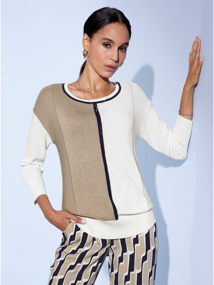 Свитер с круглым вырезом в цвете экрю-бежевый creation L
Свитер с круглым вырезом в цвете экрю-бежевый creation L