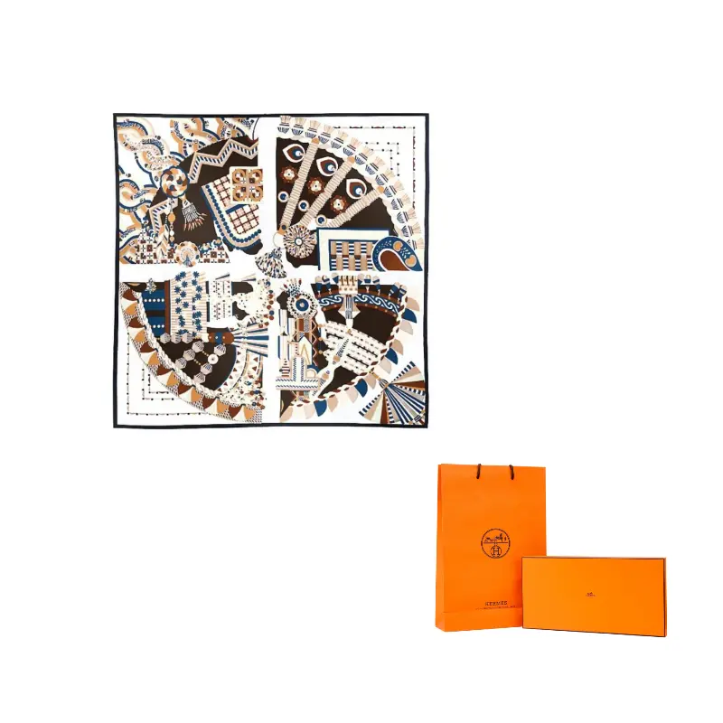 HERMES Шелковый шарф бежевый Women's Beige, Beige
HERMES Шелковый шарф бежевый Women's Beige, Beige