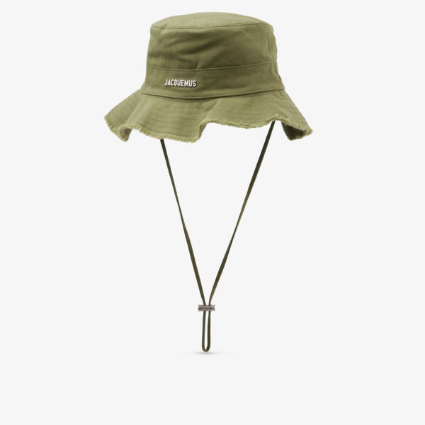 Панама Le Bob Artichaut из хлопкового твила Jacquemus, хаки
Панама Le Bob Artichaut из хлопкового твила Jacquemus, хаки