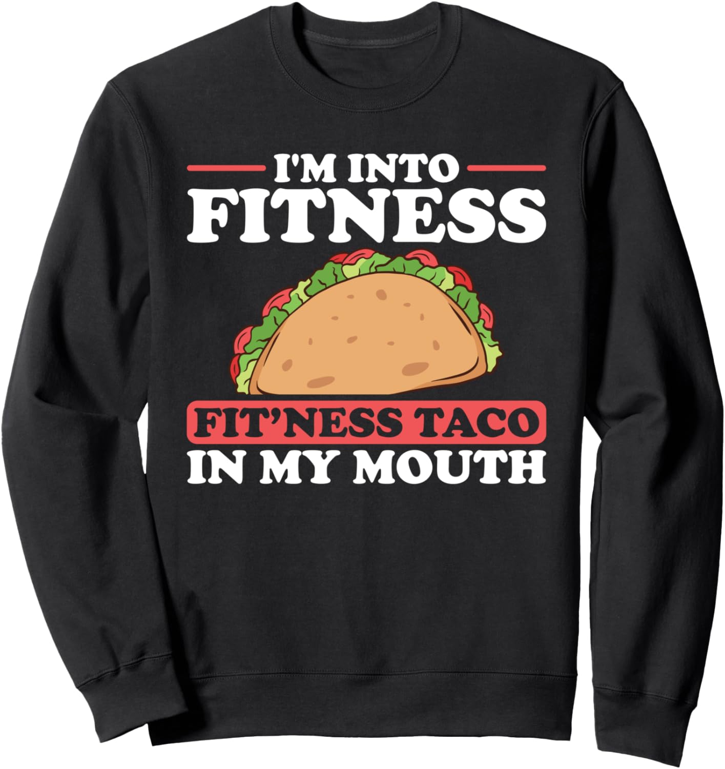 Толстовка и толстовка Fitness Fit'ness Taco in My Mouth Funny Fitness Taco Apparel, черный
Толстовка и толстовка Fitness Fit'ness Taco in My Mouth Funny Fitness Taco Apparel, черный