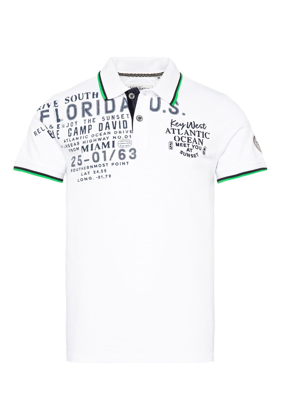 Рубашка поло CAMP DAVID Shirt, белый
Рубашка поло CAMP DAVID Shirt, белый