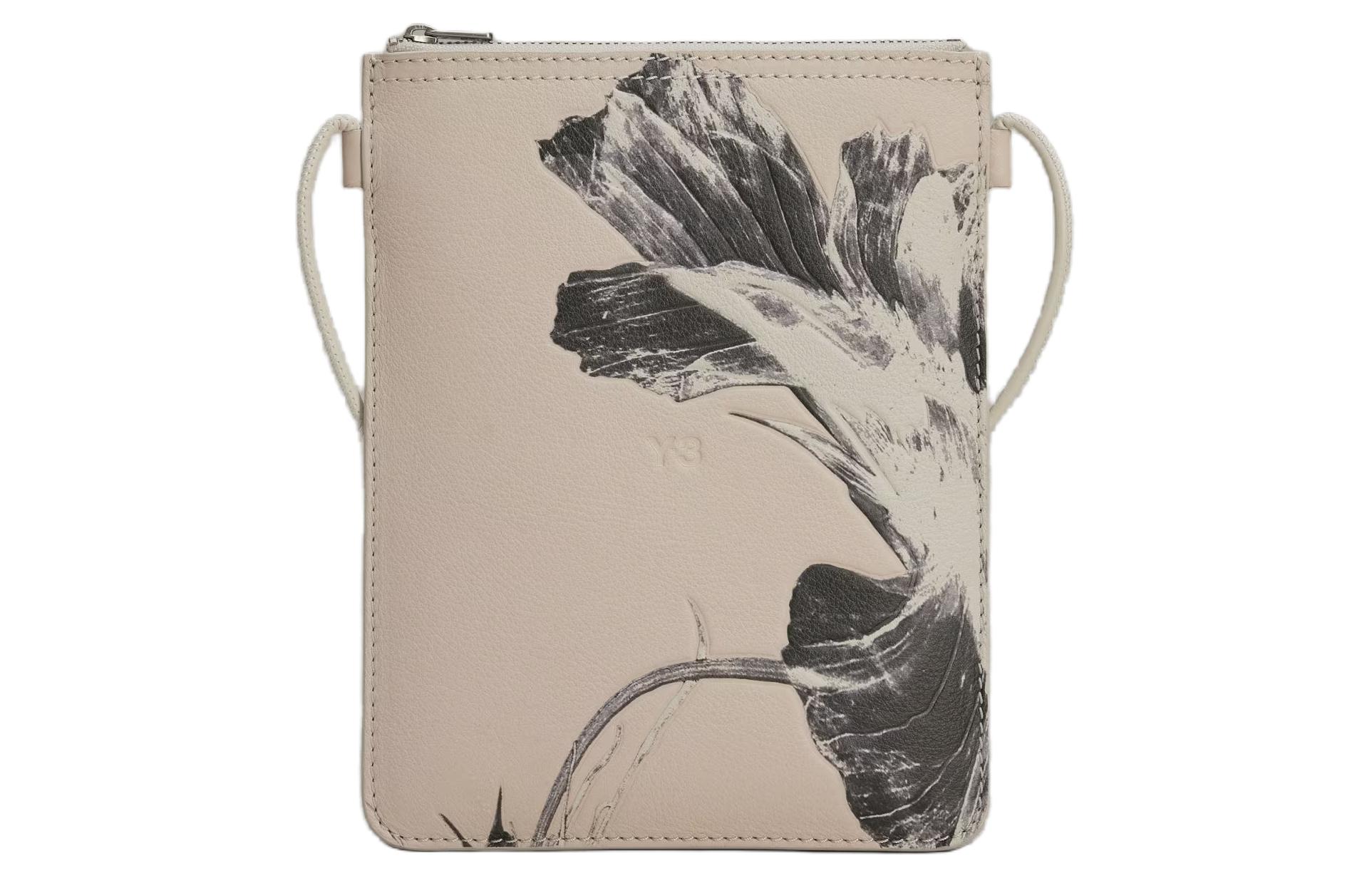 Y-3 Кожаная сумка через плечо унисекс бежевая, Talc
Y-3 Кожаная сумка через плечо унисекс бежевая, Talc