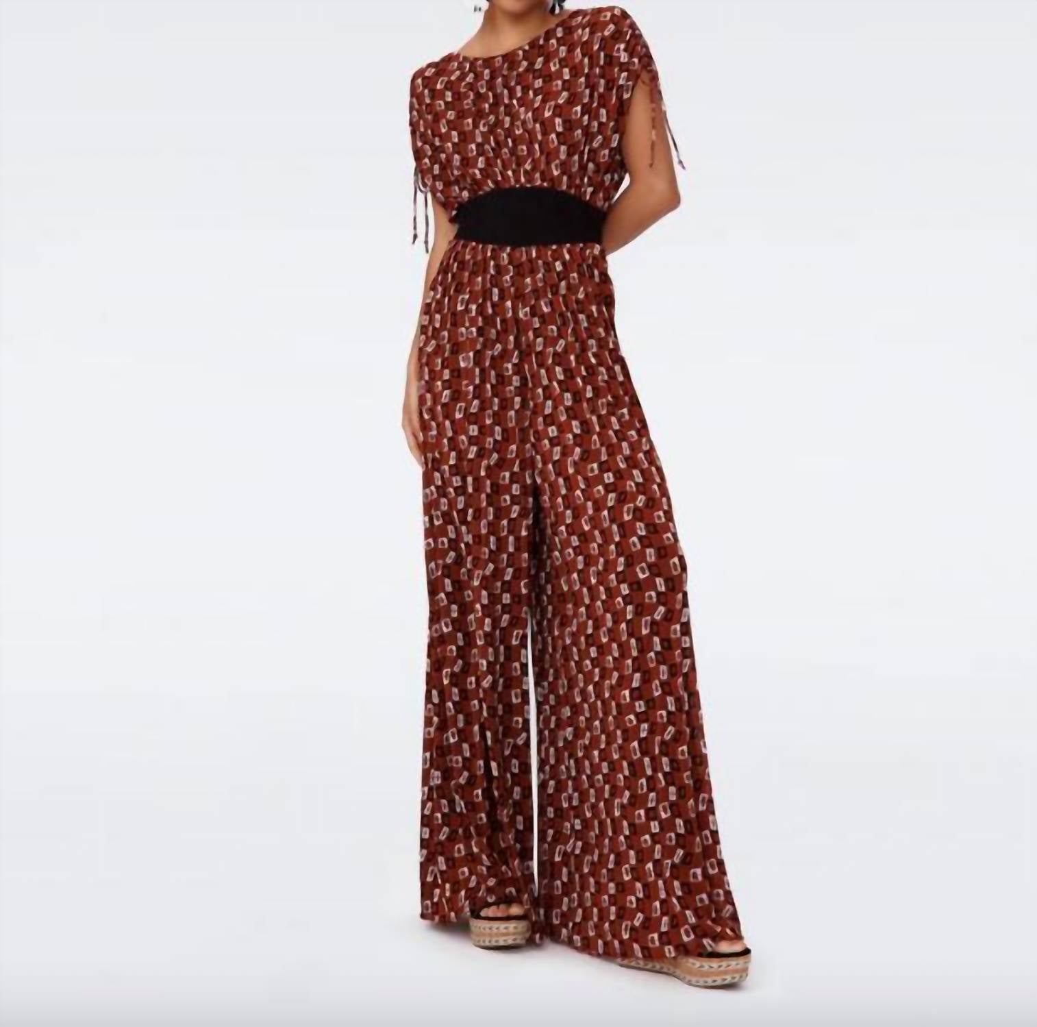 Комбинезон Andra Mesh в мелкую цепочку с коричневыми пятнами Diane von Furstenberg
Комбинезон Andra Mesh в мелкую цепочку с коричневыми пятнами Diane von Furstenberg