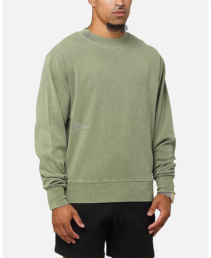 Мужской ребристый свитер Avenue с круглым вырезом CARRE, зеленый
Мужской ребристый свитер Avenue с круглым вырезом CARRE, зеленый