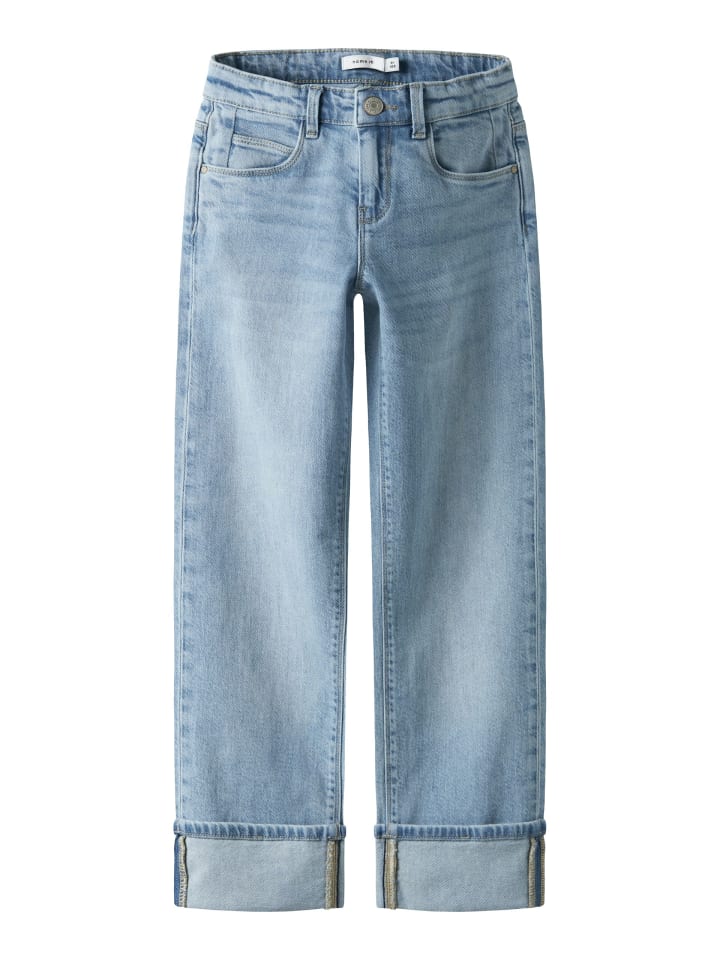 Name it Джинсы NKFROSE STRAIGHT FOLD JEANS 4224-AZ светло-голубого цвета
Name it Джинсы NKFROSE STRAIGHT FOLD JEANS 4224-AZ светло-голубого цвета