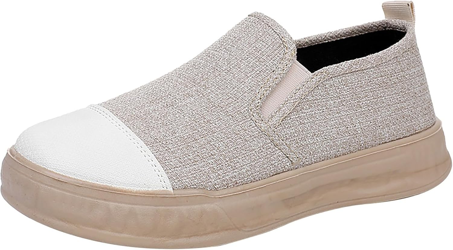 Мужские повседневные лоферы Удобные слипоны из канваса Легкие противоскользящие прогулочные лоферы с вентиляцией Широкая посадка Беговые кроссовки Generic, бежевый
Мужские повседневные лоферы Удобные слипоны из канваса Легкие противоскользящие прогулочные лоферы с вентиляцией Широкая посадка Беговые кроссовки Generic, бежевый