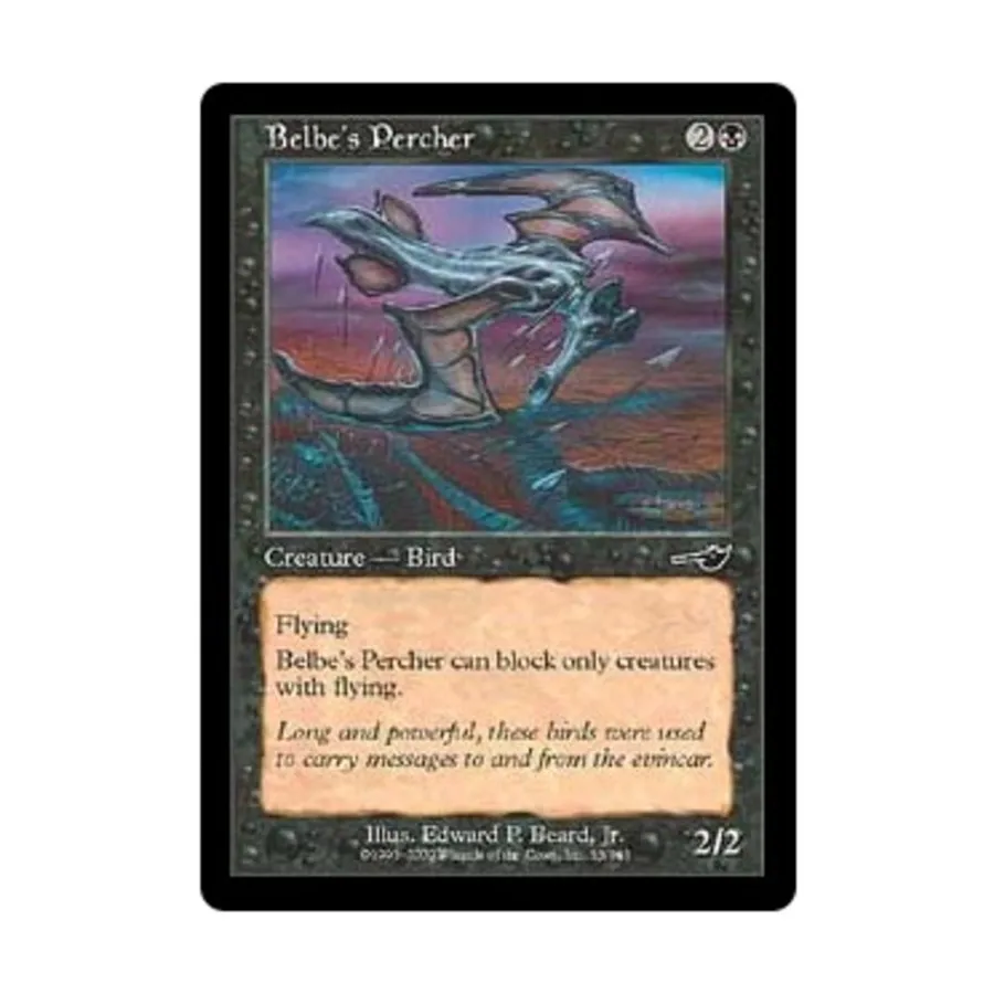 CCG Першер Бельбе (C), MTG - Nemesis
CCG Першер Бельбе (C), MTG - Nemesis