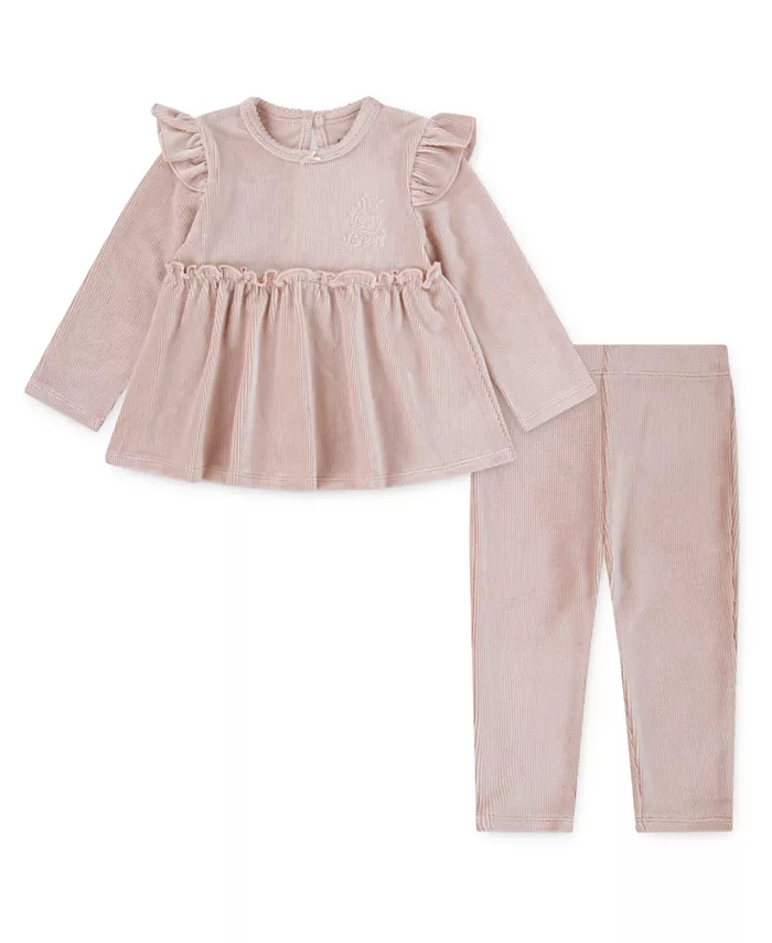 Детский комплект для девочки: топ с длинными рукавами и штанишки, 2 предмета Huggies, розовый
Детский комплект для девочки: топ с длинными рукавами и штанишки, 2 предмета Huggies, розовый