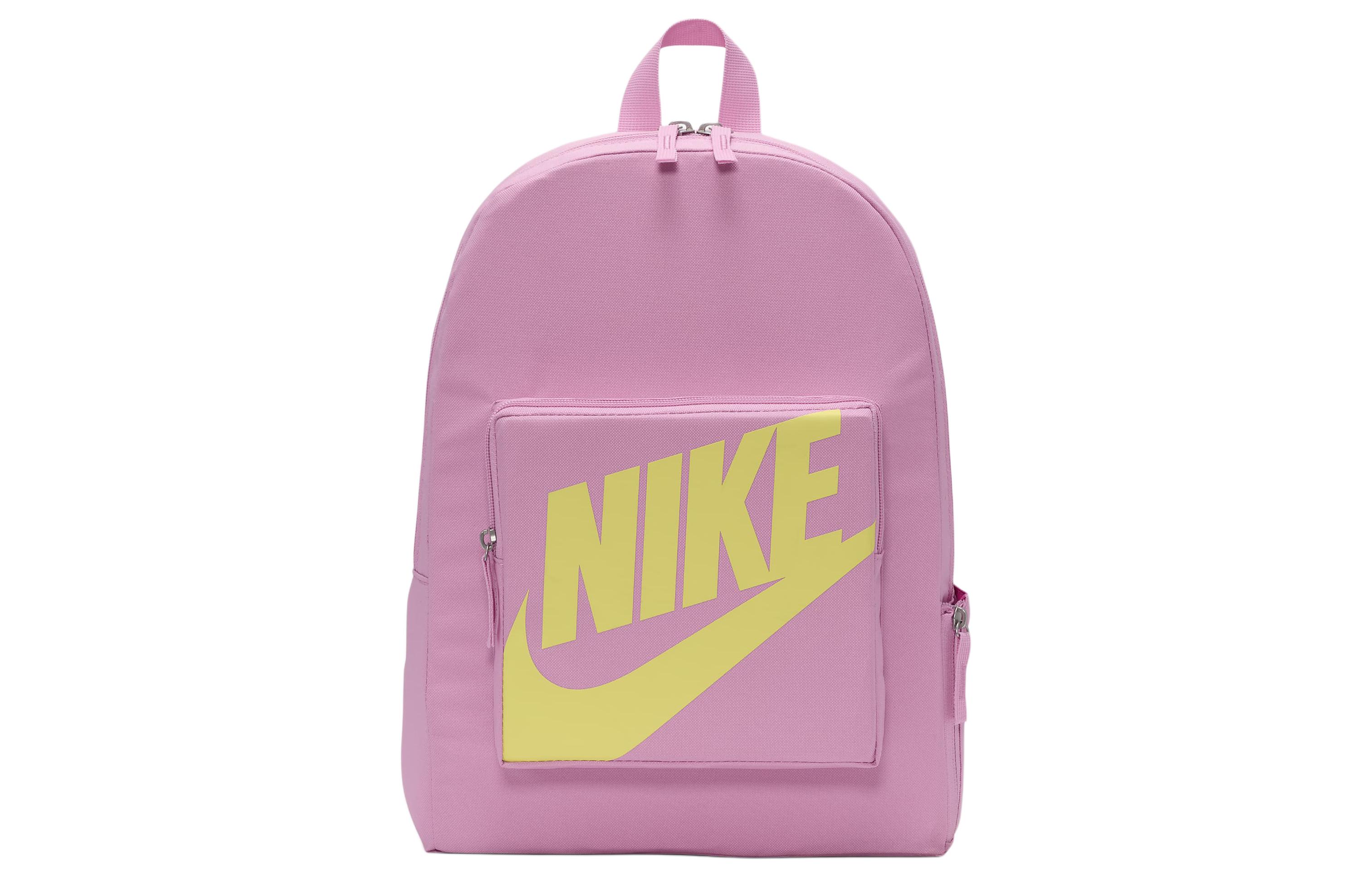 Nike Женский рюкзак из полиэстера обычного размера светло-розовый и светло-лазерный оранжевый, Light Pink & Light Laser Orange
Nike Женский рюкзак из полиэстера обычного размера светло-розовый и светло-лазерный оранжевый, Light Pink & Light Laser Orange