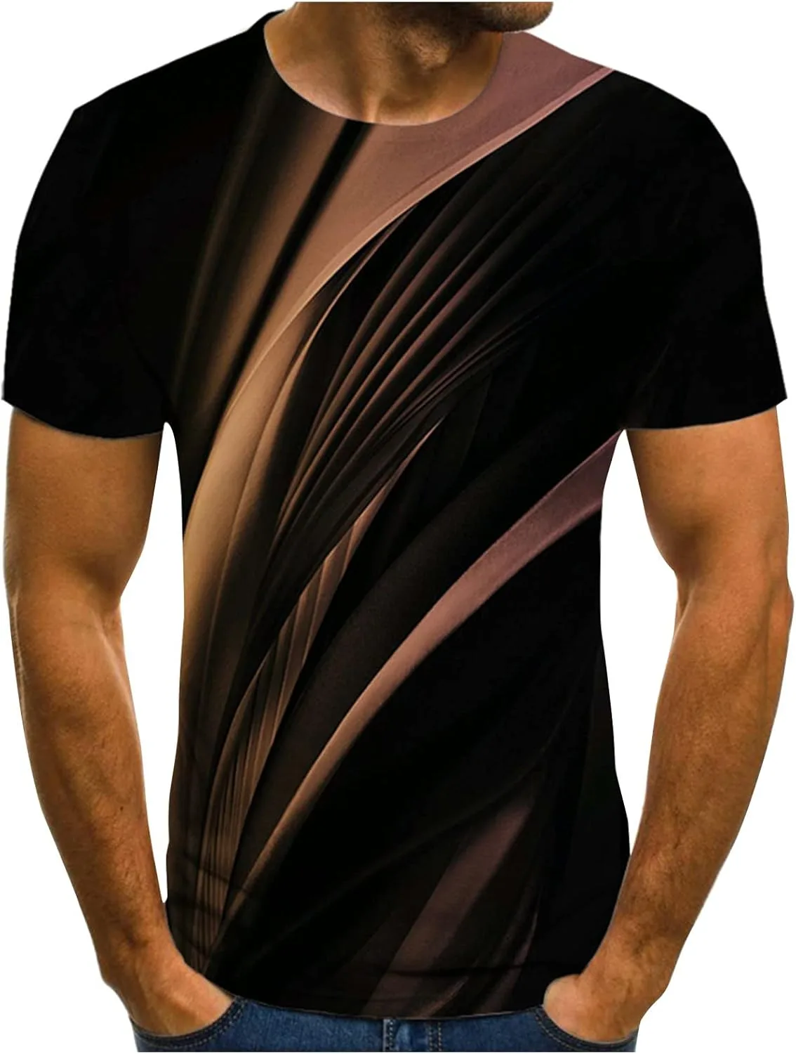 Мужская футболка для тренировок, летняя с коротким рукавом и круглым вырезом, S-3XL
Мужская футболка для тренировок, летняя с коротким рукавом и круглым вырезом, S-3XL