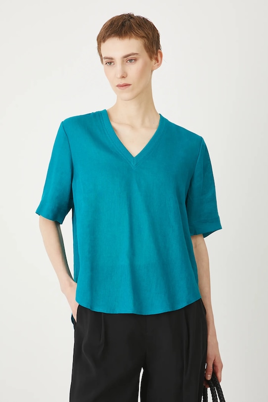 Льняная блузка Medicine, бирюзовый
Льняная блузка Medicine, бирюзовый