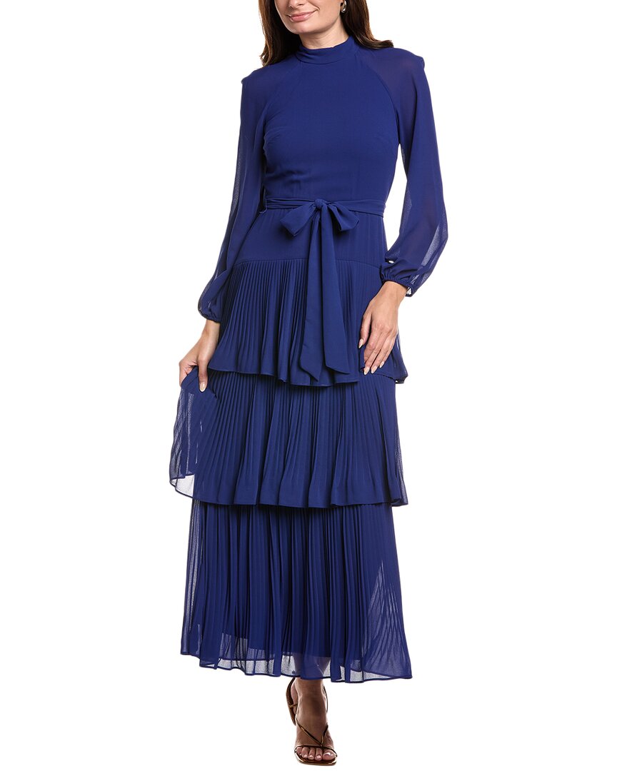 Макси-платье из жоржета Maison Tara Pebble, синий
Макси-платье из жоржета Maison Tara Pebble, синий