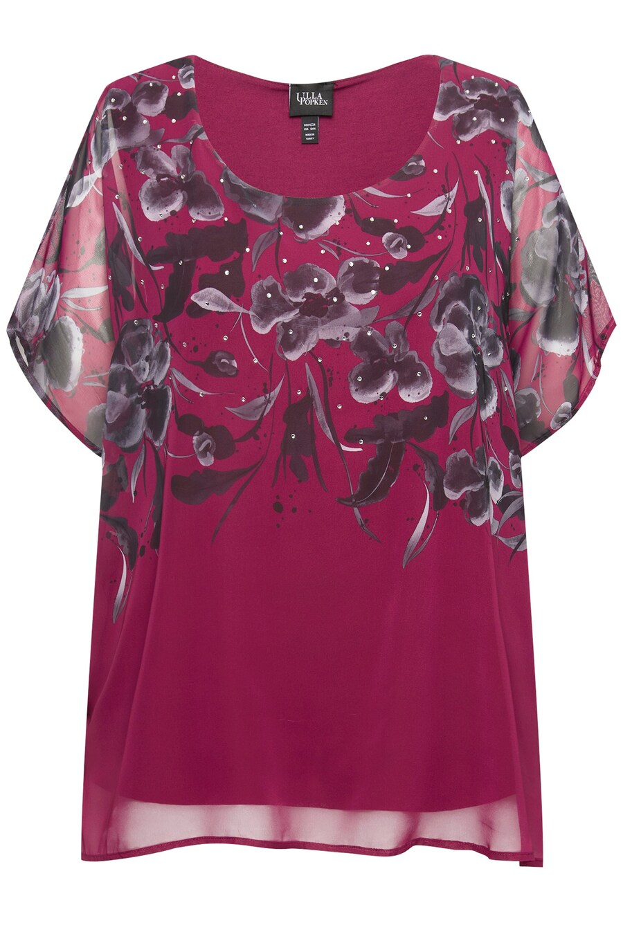 Блузка Ulla Popken, цвет Aubergine
Блузка Ulla Popken, цвет Aubergine