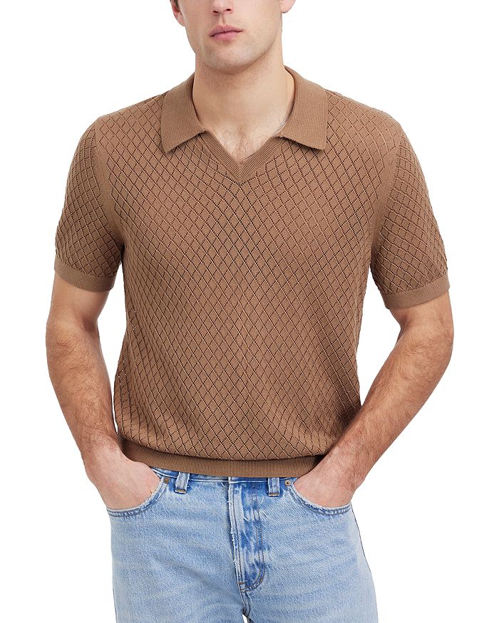 Свитер с коротким рукавом, ромбовидным ажурным узором, классический крой Madewell, коричневый/бежевый
Свитер с коротким рукавом, ромбовидным ажурным узором, классический крой Madewell, коричневый/бежевый