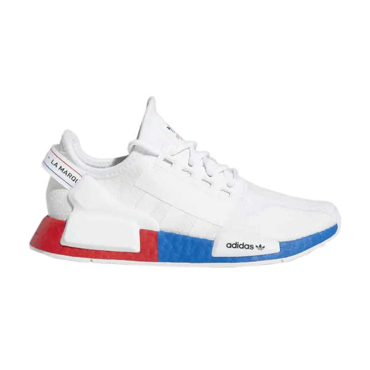 Кроссовки adidas NMD_R1 V2 J 'White Lush Red Blue', белый
Кроссовки adidas NMD_R1 V2 J 'White Lush Red Blue', белый