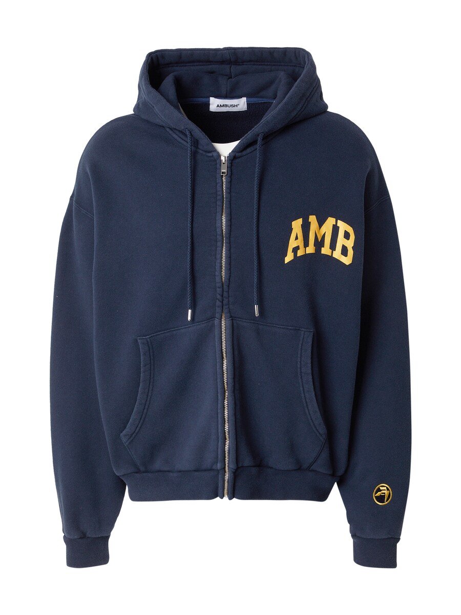 Толстовка с капюшоном на молнии AMBUSH, темно-синий
Толстовка с капюшоном на молнии AMBUSH, темно-синий