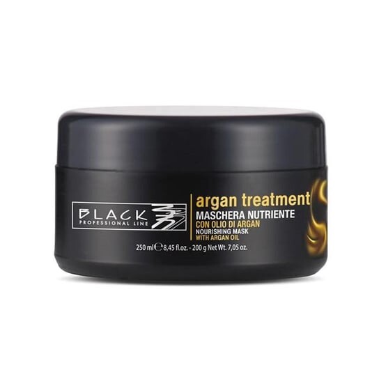Питательная маска, 250 мл Black, Argan Treatment —
Питательная маска, 250 мл Black, Argan Treatment —
