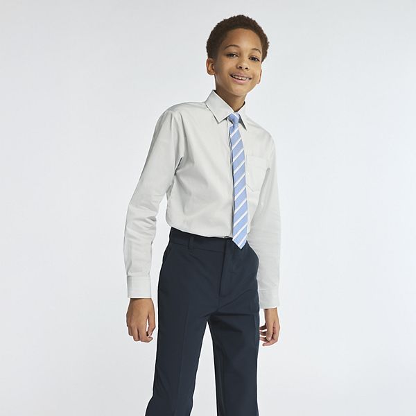 Детский комплект из рубашки с длинным рукавом и галстука Izod, Light Grey
Детский комплект из рубашки с длинным рукавом и галстука Izod, Light Grey