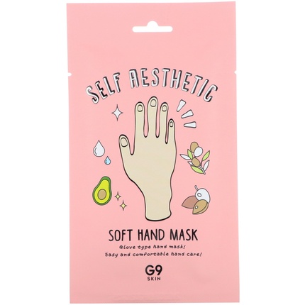 G9skin Self Aesthetic Soft Hand Mask - 5 масок, 0,33 жидких унций, 10 мл каждая, всего 10 г G9 Skin
G9skin Self Aesthetic Soft Hand Mask - 5 масок, 0,33 жидких унций, 10 мл каждая, всего 10 г G9 Skin