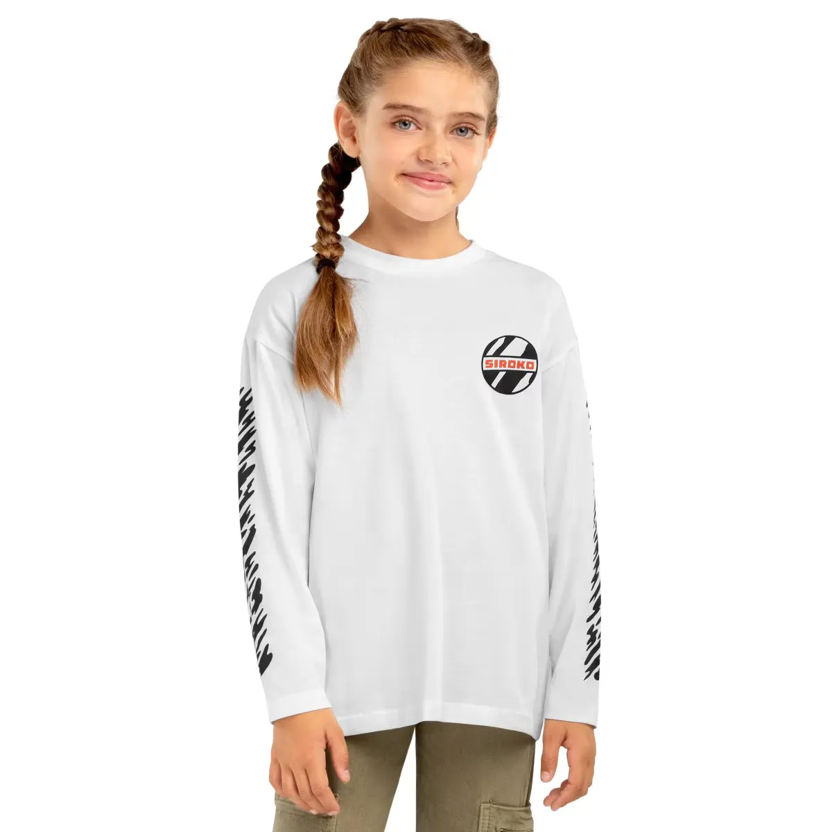 Футболка Jaguar-G Siroko для девочек из хлопка с длинными рукавами, белый
Футболка Jaguar-G Siroko для девочек из хлопка с длинными рукавами, белый