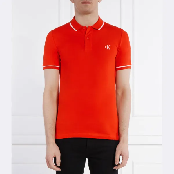Облегающая рубашка-поло досада Calvin Klein, красный
Облегающая рубашка-поло досада Calvin Klein, красный