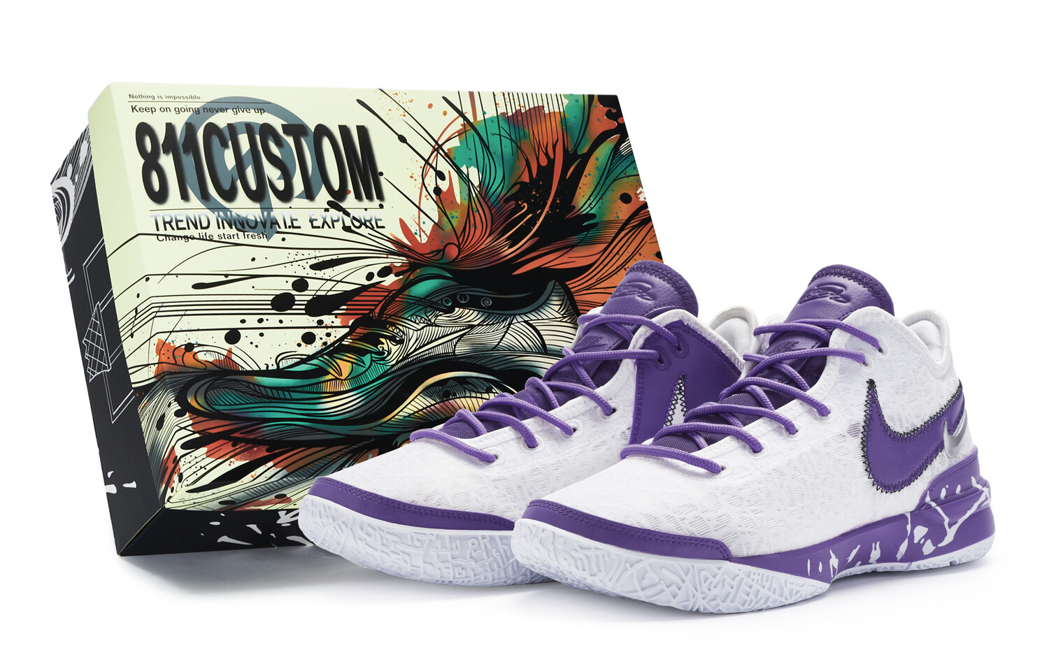 Мужские баскетбольные кроссовки Nike LeBron NXXT Gen
Мужские баскетбольные кроссовки Nike LeBron NXXT Gen