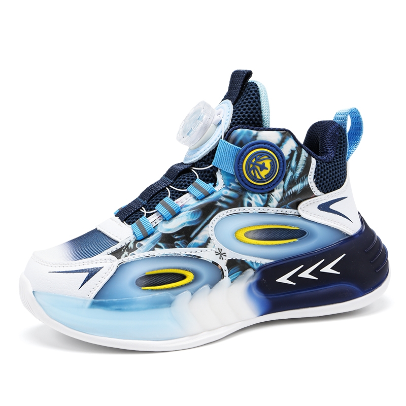 Прочные дышащие детские баскетбольные кроссовки YUZHAOLIN, синий
Прочные дышащие детские баскетбольные кроссовки YUZHAOLIN, синий