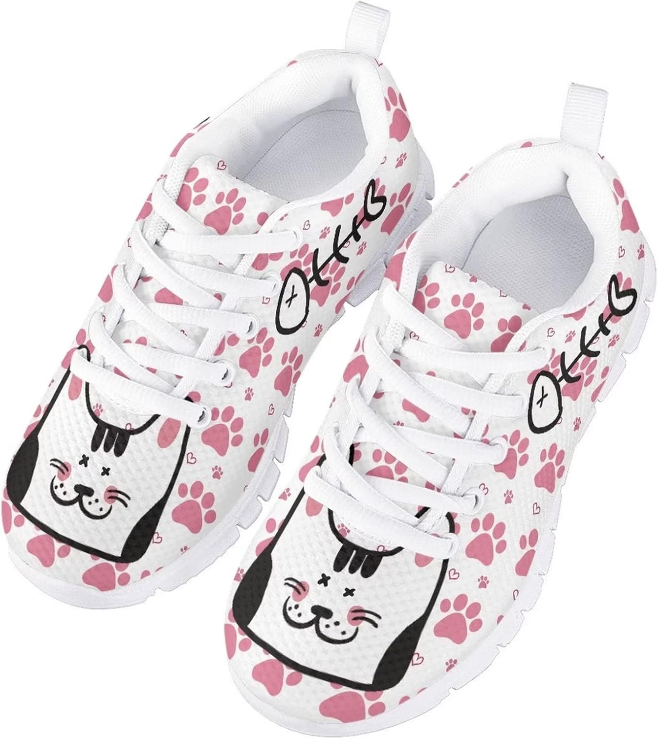 Детские дышащие кроссовки GIFTPUZZ для бега, легкие спортивные с шнуровкой, удобные спортивные балетки, Cat
Детские дышащие кроссовки GIFTPUZZ для бега, легкие спортивные с шнуровкой, удобные спортивные балетки, Cat