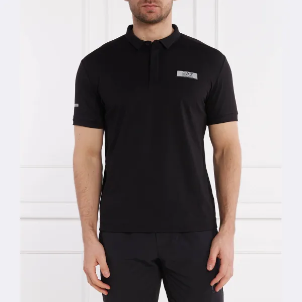 Рубашка поло стандартного кроя Ea7, черный
Рубашка поло стандартного кроя Ea7, черный