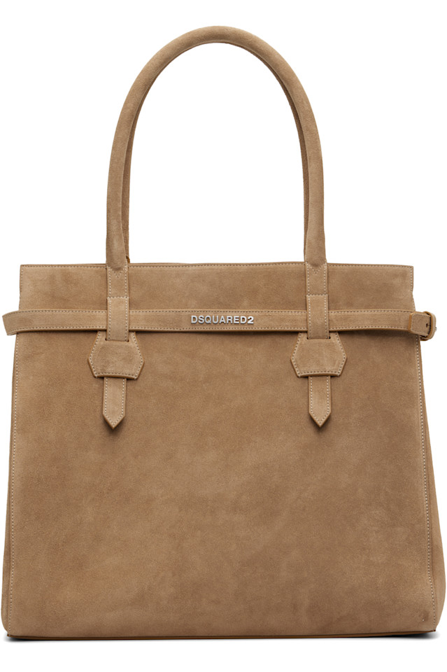 Dsquared2 Бежевая двойная сумка-шоппер
Dsquared2 Бежевая двойная сумка-шоппер