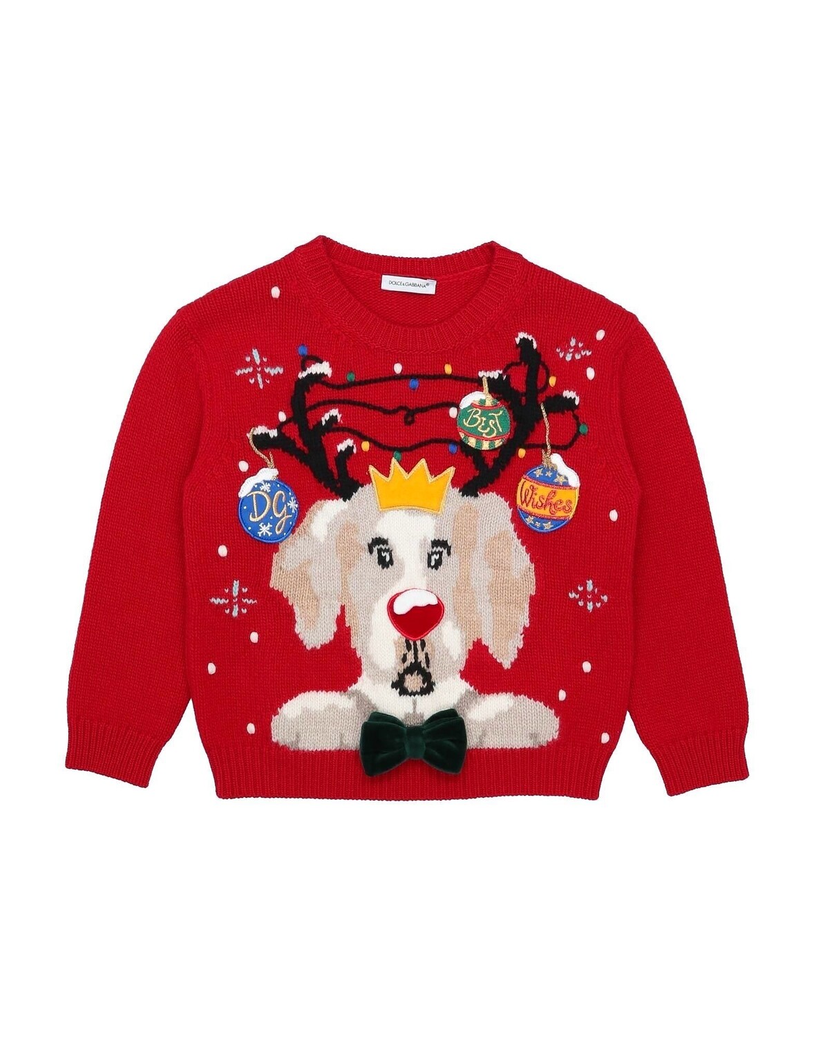 Свитер Dolce&Gabbana, красный 
Свитер Dolce&Gabbana, красный