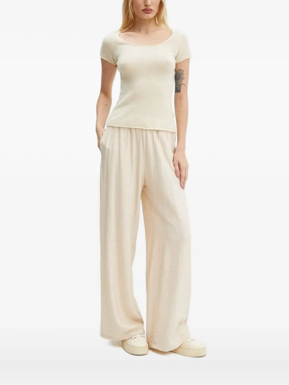 Свитер из смесовой шерсти American Vintage, нейтральный
Свитер из смесовой шерсти American Vintage, нейтральный