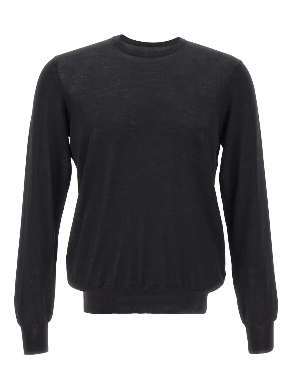 Свитер с круглым вырезом и ребристым краем Gran Sasso, черный
Свитер с круглым вырезом и ребристым краем Gran Sasso, черный