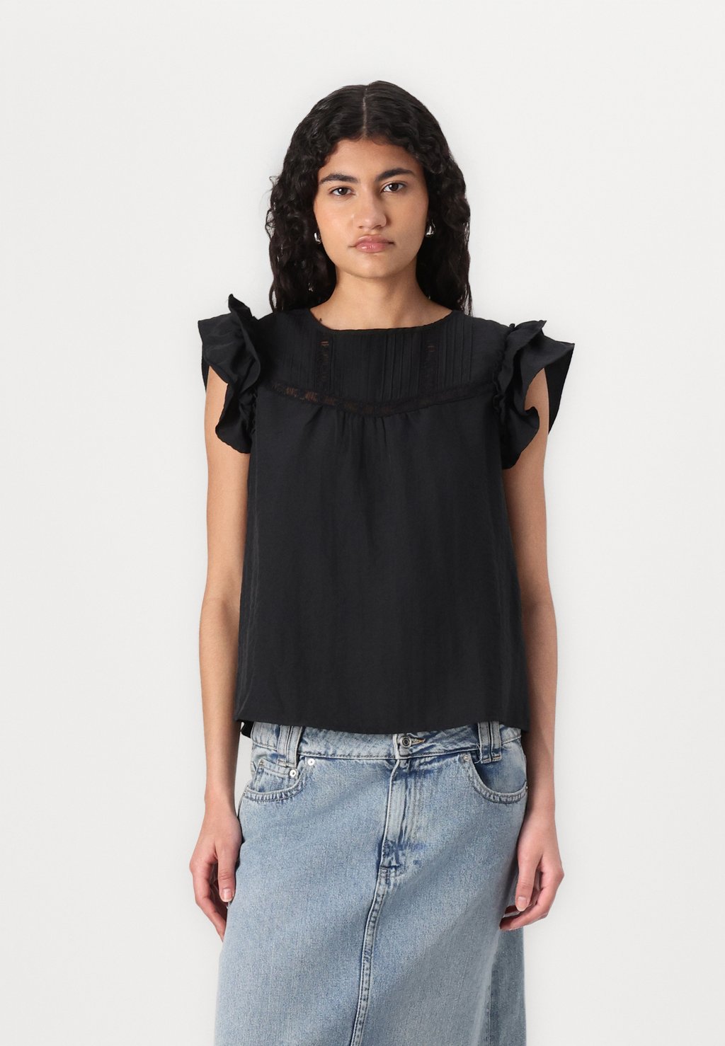 Блуза TRAIN JDY, черный 
Блуза TRAIN JDY, черный