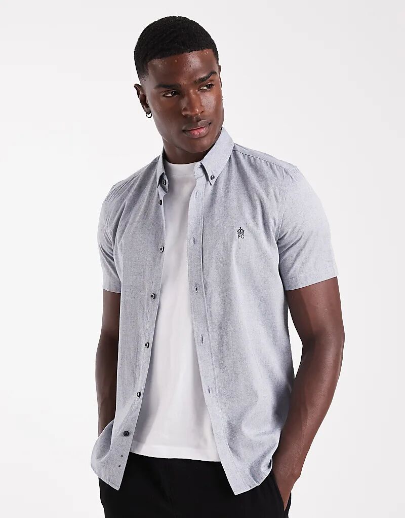 Рубашка оксфорд с короткими рукавами French Connection темно-синего цвета
Рубашка оксфорд с короткими рукавами French Connection темно-синего цвета