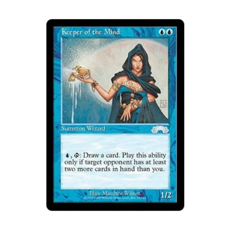 CCG Хранитель разума (U), MTG - Exodus
CCG Хранитель разума (U), MTG - Exodus