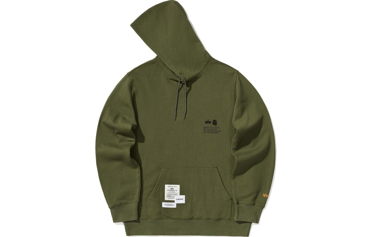 Толстовка унисекс Alpha Industries, Армейский зеленый KHX
Толстовка унисекс Alpha Industries, Армейский зеленый KHX