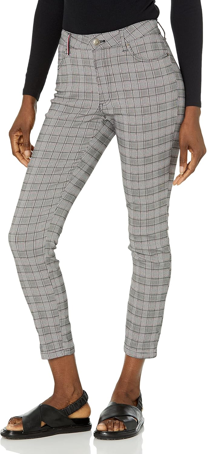 Женские брюки Tommy Hilfiger с принтом, повседневные, клетчатые, узкие, до щиколотки, Black Multi
Женские брюки Tommy Hilfiger с принтом, повседневные, клетчатые, узкие, до щиколотки, Black Multi