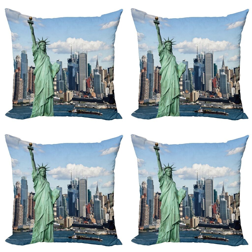 ABAKUHAUS New York Комплект чехлов для подушек (4 предмета), Теплый весенний день, современная двусторонняя цифровая печать, 40 см x 40 см, разноцветные
ABAKUHAUS New York Комплект чехлов для подушек (4 предмета), Теплый весенний день, современная двусторонняя цифровая печать, 40 см x 40 см, разноцветные