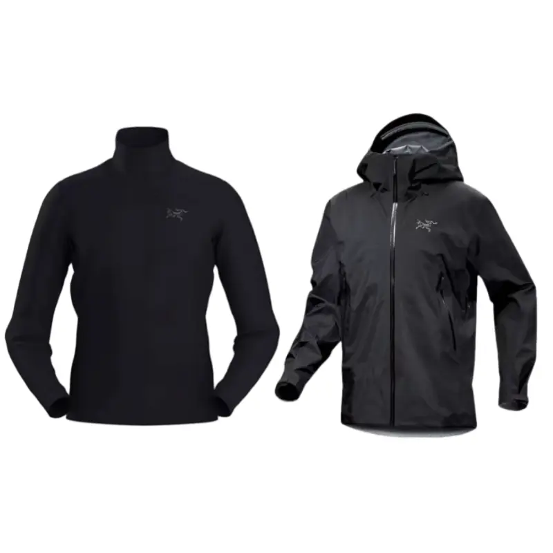 Arcteryx Повседневная спортивная одежда унисекс черная
Arcteryx Повседневная спортивная одежда унисекс черная