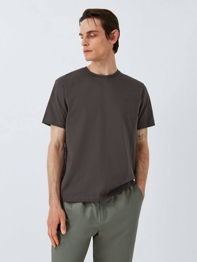 Хлопчатобумажная футболка с коротким рукавом regular fit с логотипом Kin, цвет Shale
Хлопчатобумажная футболка с коротким рукавом regular fit с логотипом Kin, цвет Shale