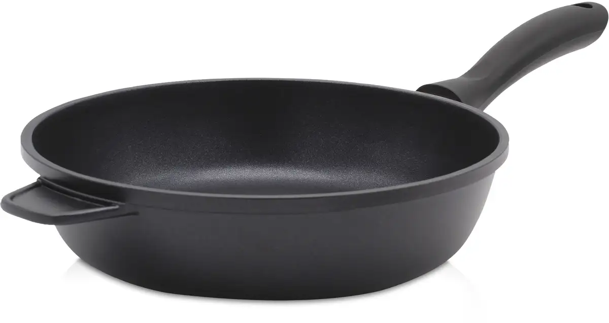 Сковорода Krüger "Cast aluminium pan deep LEIPZIG", литой алюминий, (1 шт.), качественное антипригарное покрытие, глубокий дизайн Ø 24 см + высота 6,5 см, черный
Сковорода Krüger "Cast aluminium pan deep LEIPZIG", литой алюминий, (1 шт.), качественное антипригарное покрытие, глубокий дизайн Ø 24 см + высота 6,5 см, черный