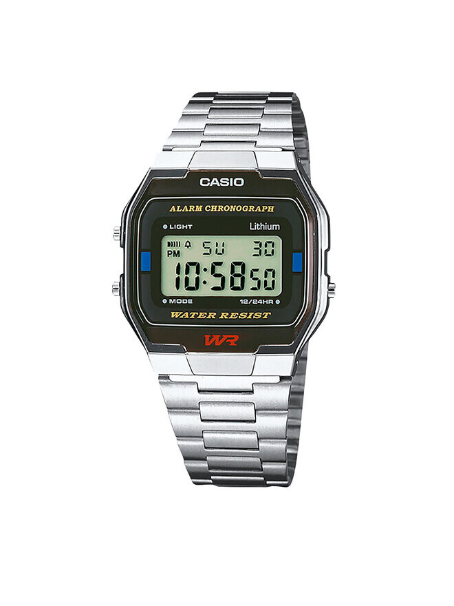 Часы Vintage Casio, серебро
Часы Vintage Casio, серебро