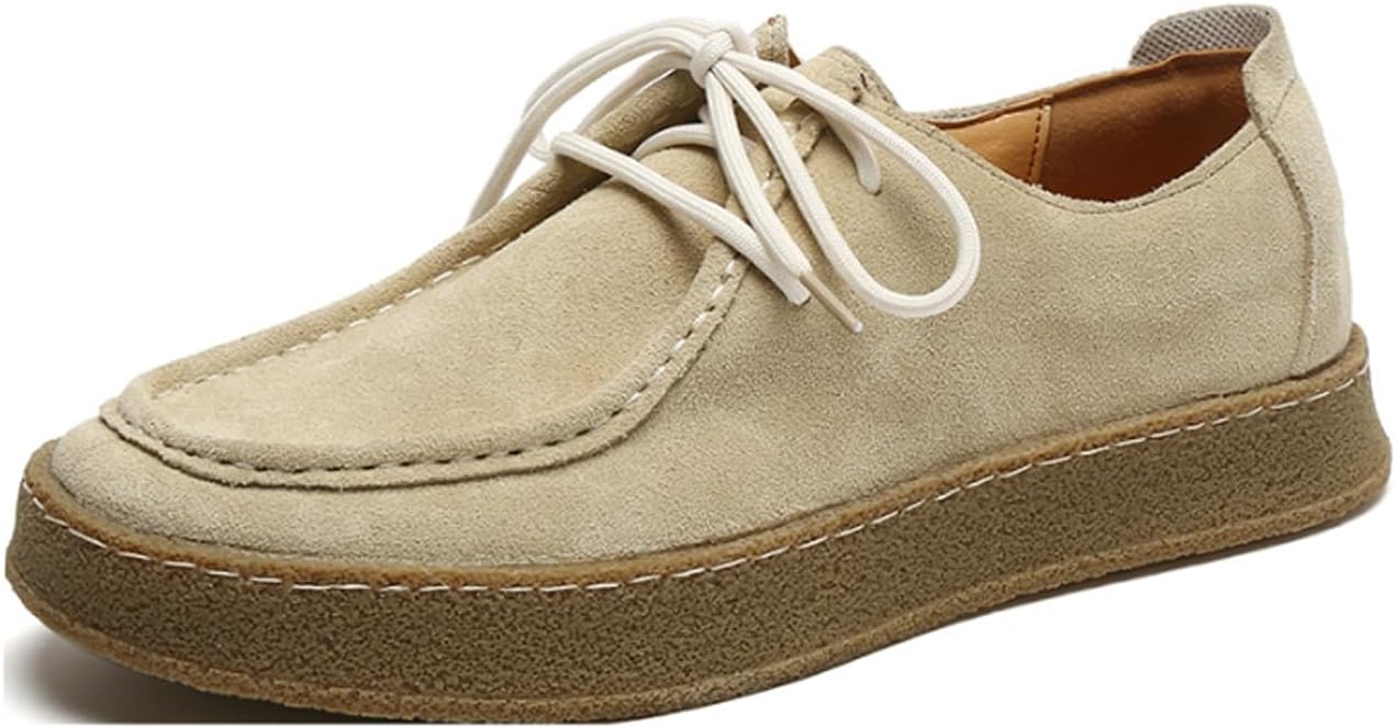 Мужские замшевые повседневные лоферы на шнуровке, удобные, слипоны, водонепроницаемые, для прогулок, на плоской подошве, низкие, легкие кроссовки Generic, бежевый
Мужские замшевые повседневные лоферы на шнуровке, удобные, слипоны, водонепроницаемые, для прогулок, на плоской подошве, низкие, легкие кроссовки Generic, бежевый