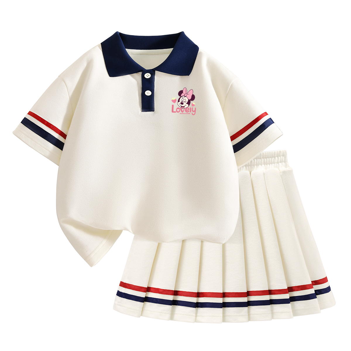 Детский комплект из двух частей: юбка, воротник-поло, средней длины Disney, di xin tian k айвори белый+solid color айвори белый
Детский комплект из двух частей: юбка, воротник-поло, средней длины Disney, di xin tian k айвори белый+solid color айвори белый