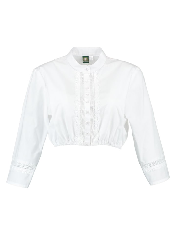 Традиционная блузка Кулима белого цвета OS-Trachten
Традиционная блузка Кулима белого цвета OS-Trachten