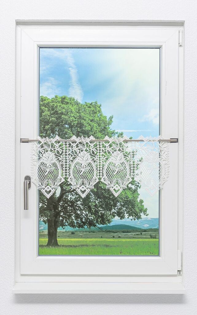 Панельная штора Plauener Spitze - Rose Garden (Ш х В) 226.8см*28см натуральный белый/белый
Панельная штора Plauener Spitze - Rose Garden (Ш х В) 226.8см*28см натуральный белый/белый